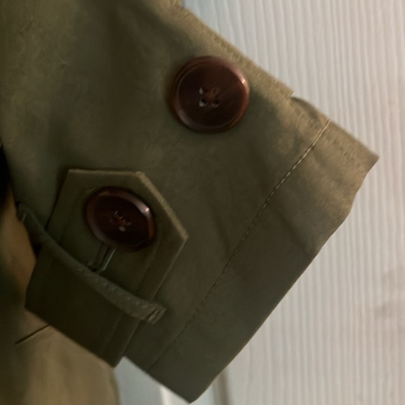 OUTERKNOWN Baker Trench Coat in olive size XS - Picture 7 of 8